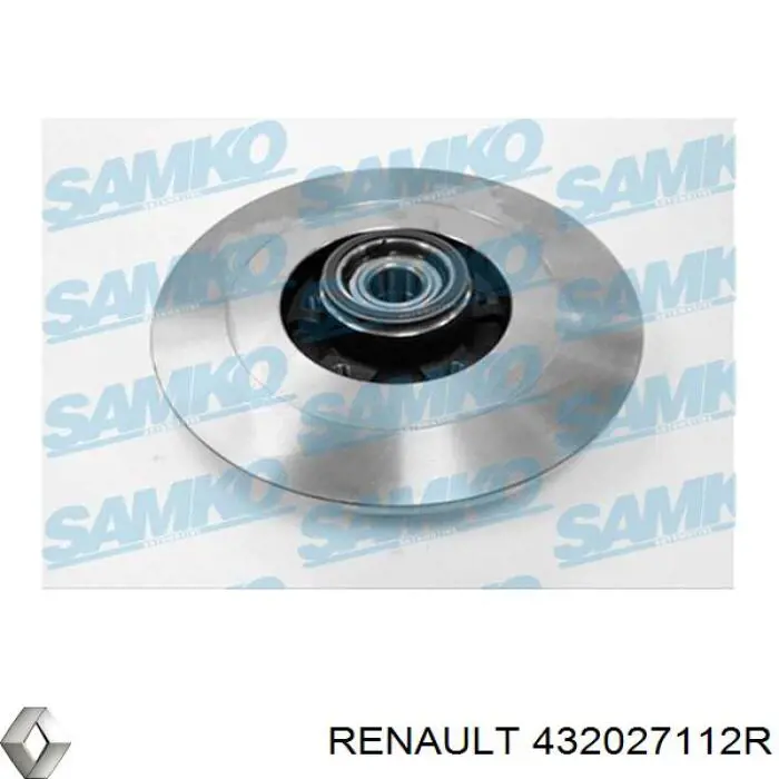 Disco de freno trasero Renault (RVI) 432027112R precio, desde 95,71 EUR