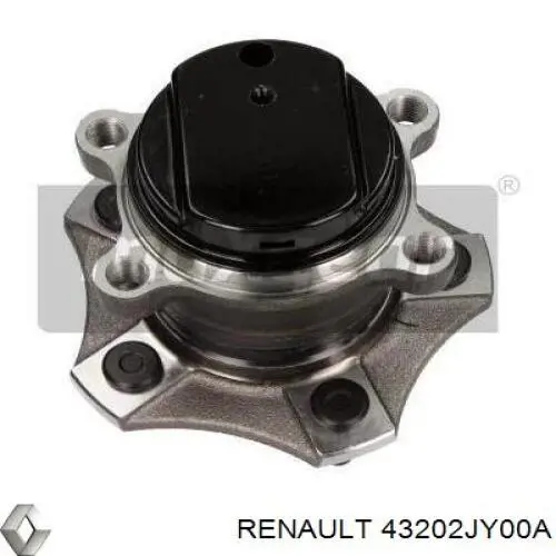 43202JY00A Renault (RVI) cubo de rueda trasero