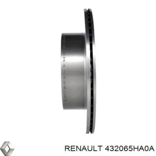 Frenos traseros Renault (RVI) 432065HA0A