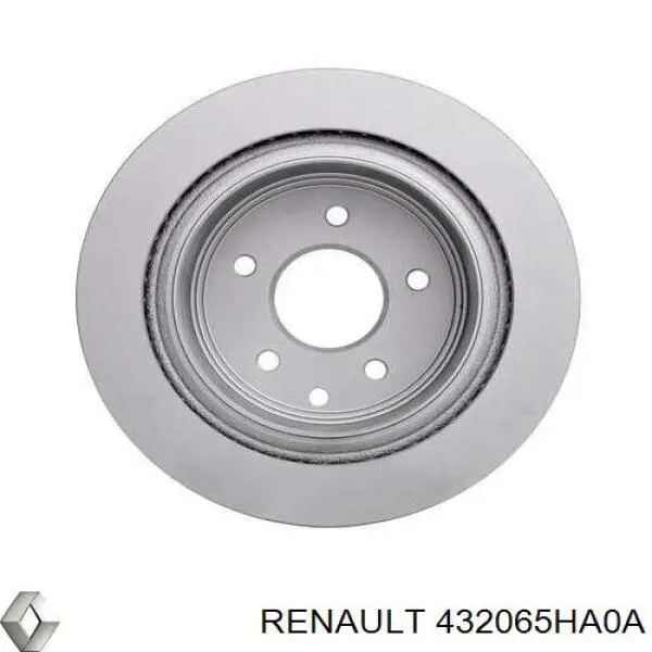 Disco de freno trasero Renault (RVI) 432065HA0A precio, desde 36,80 EUR