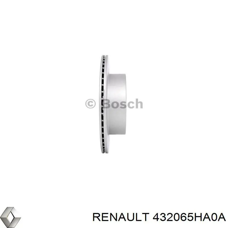 Comprar 432065HA0A Renault (RVI) Disco de freno trasero