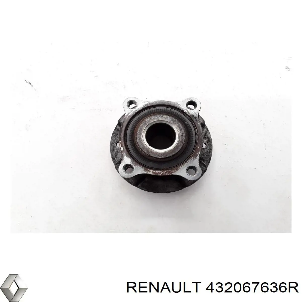 432067636R Renault (RVI) cubo de rueda trasero