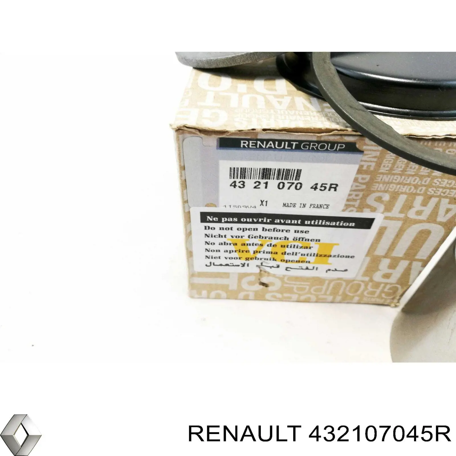 Comprar 432107045R Renault (RVI) Cojinete de rueda trasero