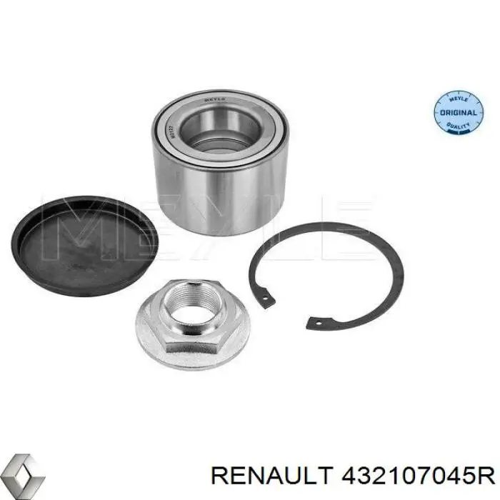 Cojinete de cubo delantero Renault (RVI) 432107045R precio, desde 47,14 EUR