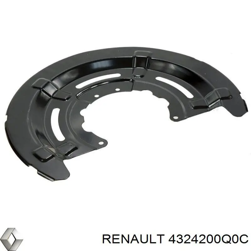 Protector de disco de freno trasero Renault (RVI) 4324200Q0C precio, desde 36,68 EUR