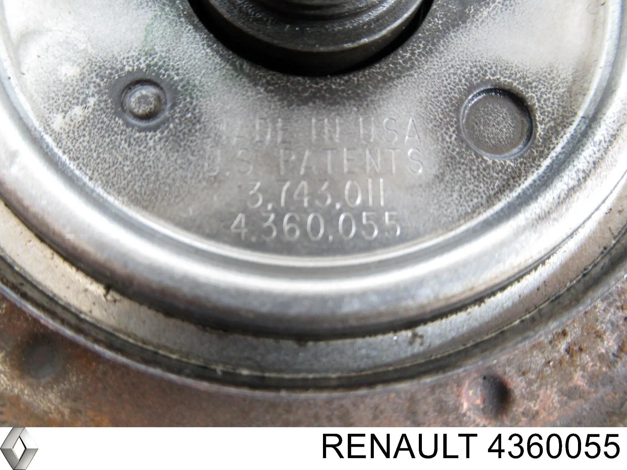 4360055 Renault (RVI) Radiador de aceite