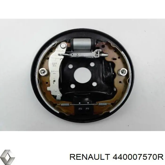 Comprar 440007570R Renault (RVI) Disco de soporte del tambor de freno trasero derecho
