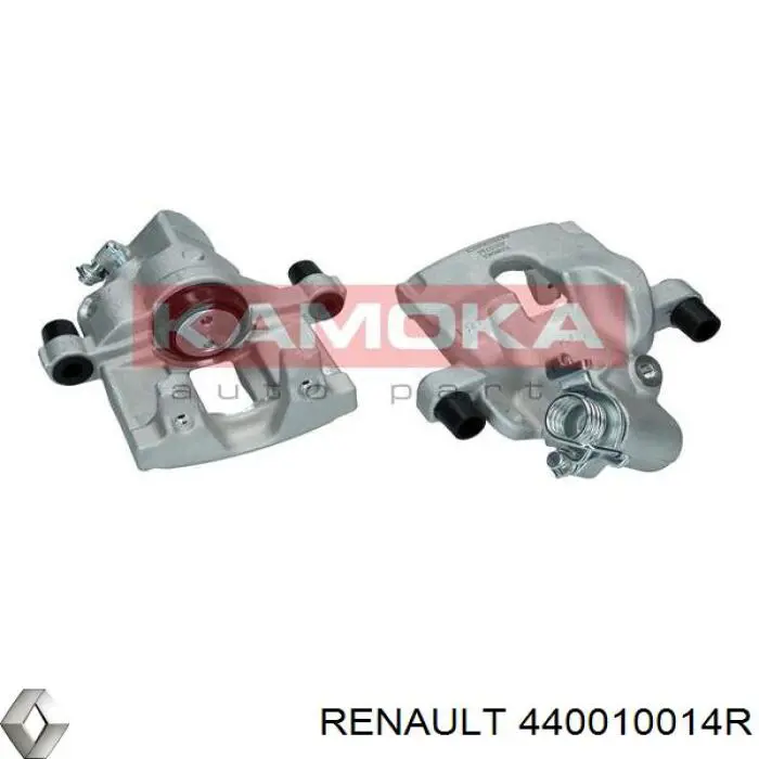 440019184R Renault (RVI) pinza de freno trasero derecho