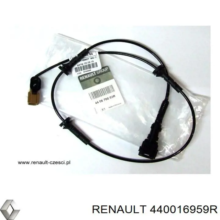 Pinza de freno trasera derecha 440016959R Renault (RVI)