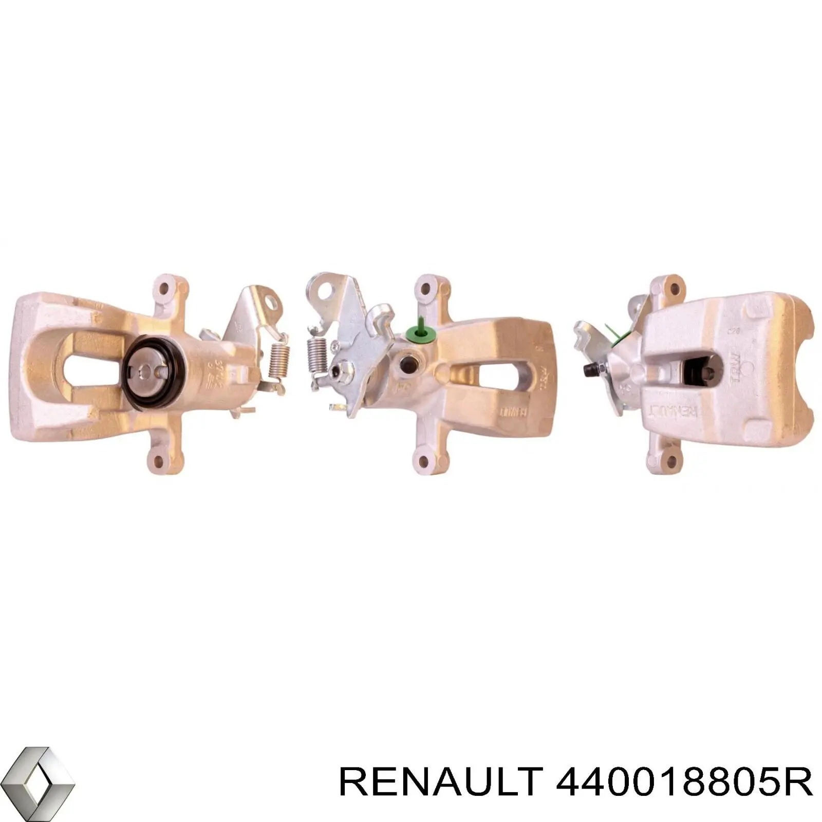 440018805R Renault (RVI) pinza de freno trasero derecho
