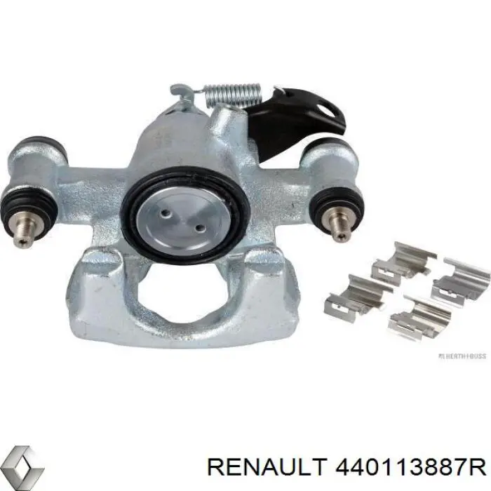 440113887R Renault (RVI) pinza de freno trasera izquierda