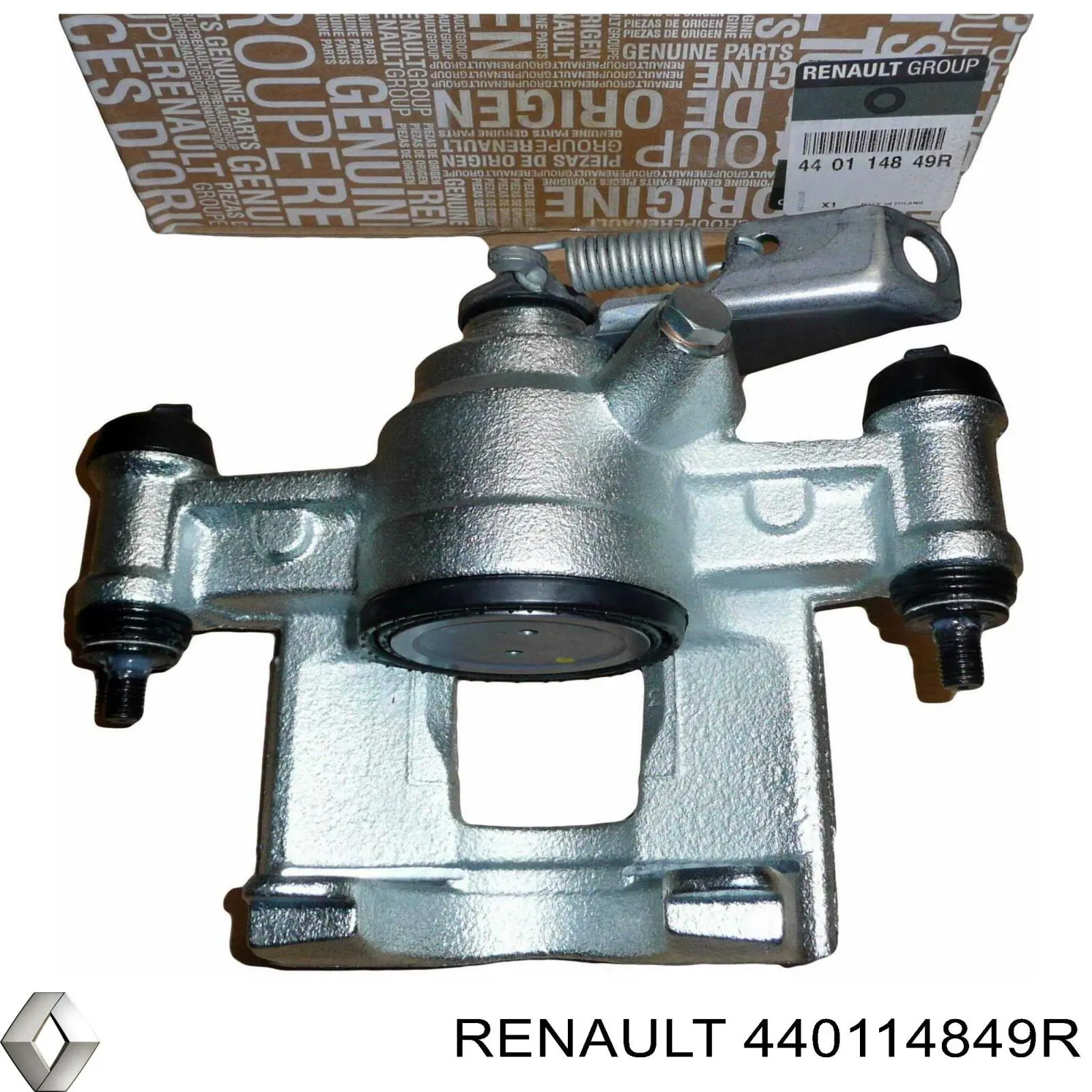 440114849R Renault (RVI) pinza de freno trasera izquierda
