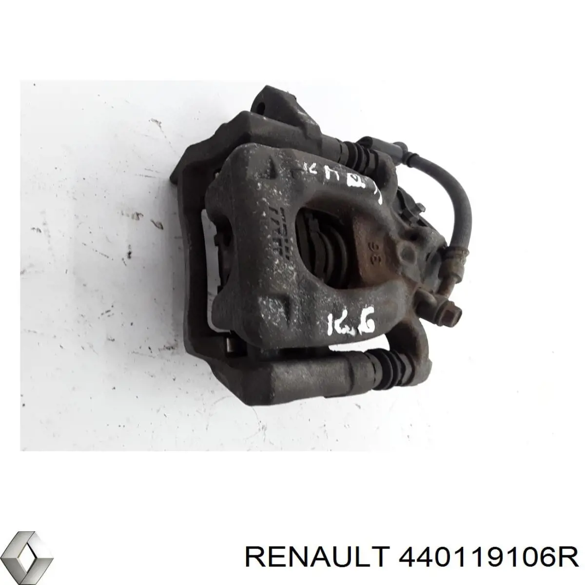 Pinza de freno trasera izquierda 440119106R Renault (RVI)