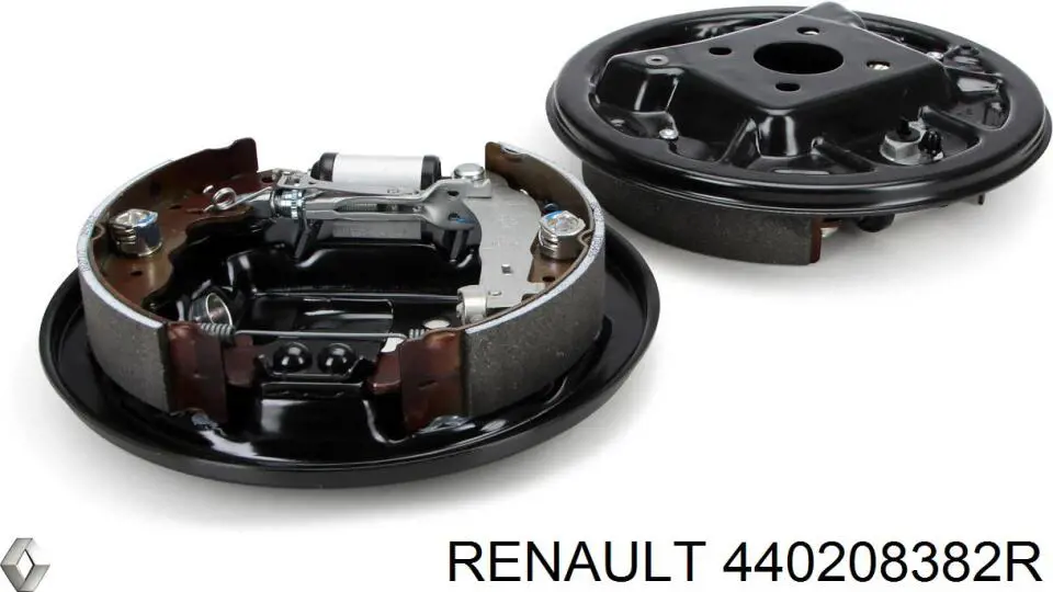 Kit de frenos de tambor, con cilindros, completo 6001549736 Renault (RVI)