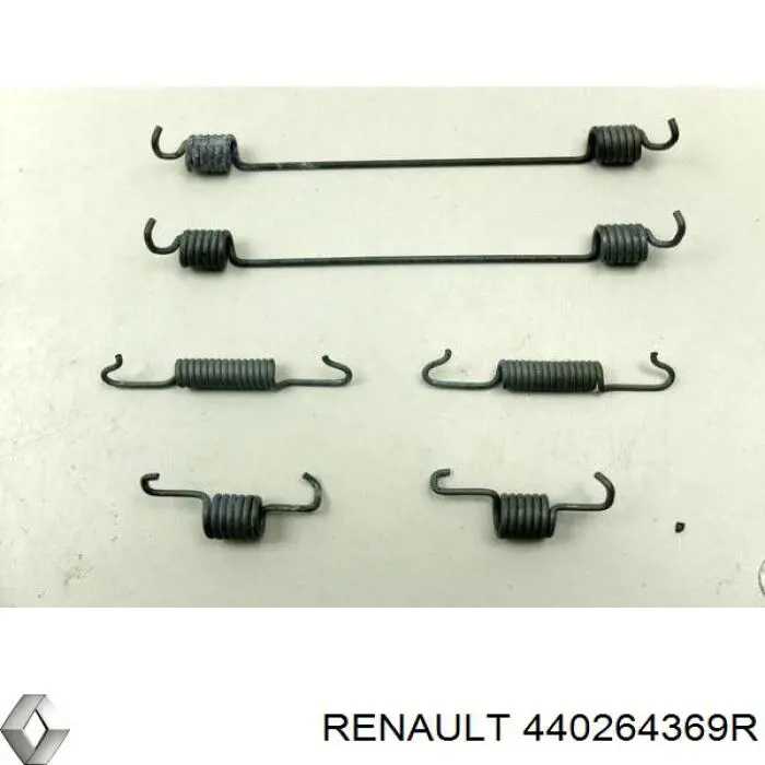 Kit de montaje de zapatas de freno traseras Renault (RVI) 440264369R precio, desde 9,00 EUR