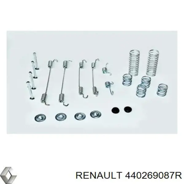 440265341R Renault (RVI) kit de montaje, zapatas de freno traseras