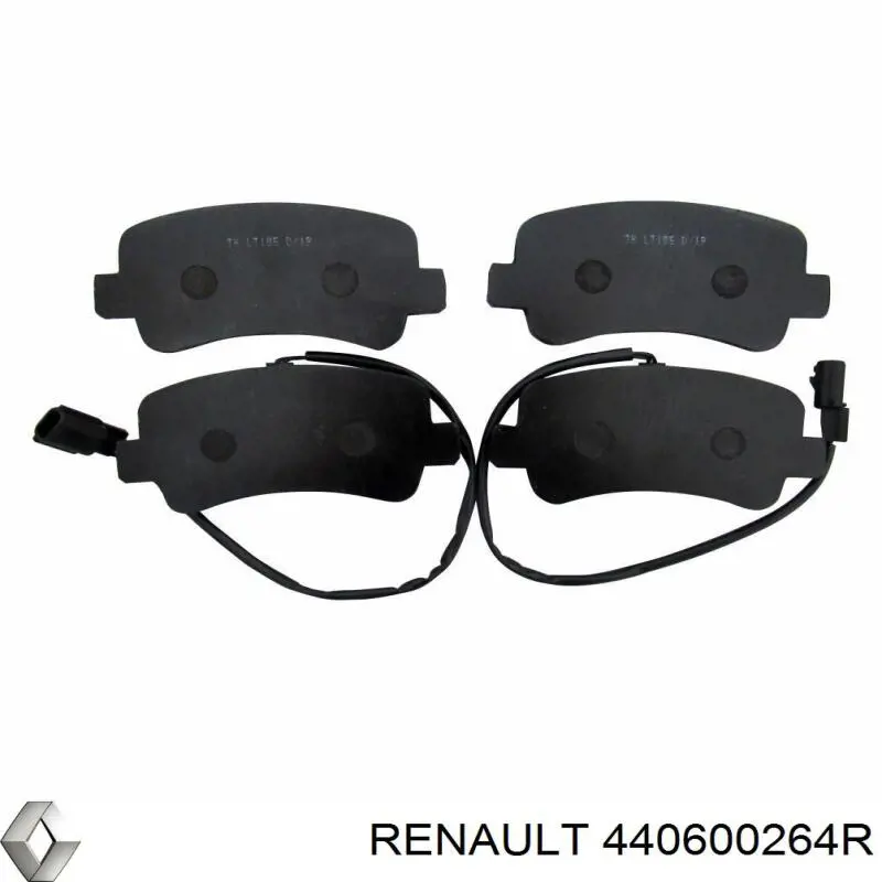 Pastillas traseras de freno Renault (RVI) 440600264R precio, desde 28,56 EUR