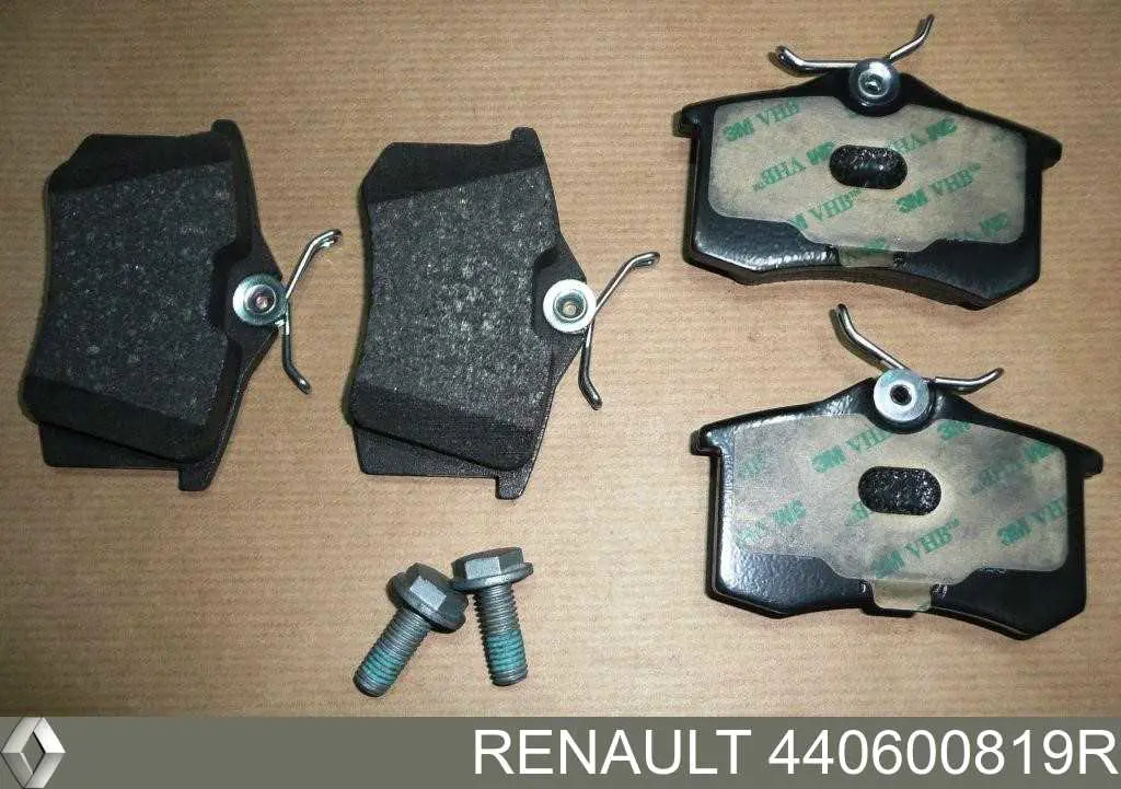 Pastillas traseras de freno Renault (RVI) 440600819R precio, desde 26,89 EUR