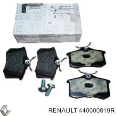 Comprar 440600819R Renault (RVI) Pastillas de freno traseras