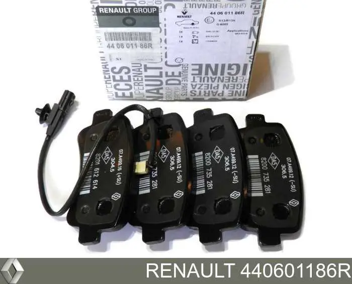 Comprar 440601186R Renault (RVI) Pastillas de freno traseras