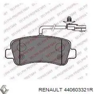 440603321R Renault (RVI) pastillas de freno traseras