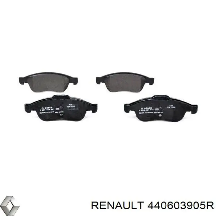 Comprar 440603905R Renault (RVI) Pastillas delanteras de freno