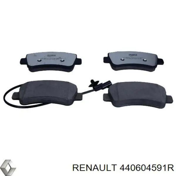 Comprar 440604591R Renault (RVI) Pastillas de freno traseras