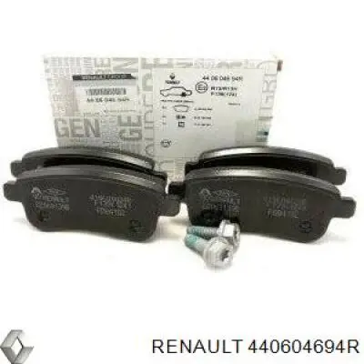 Pastillas traseras de freno Renault (RVI) 440604694R precio, desde 22,99 EUR