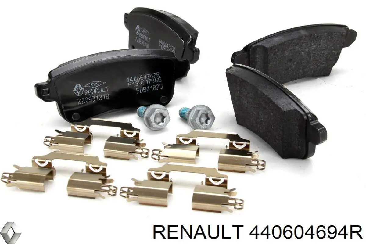 Comprar 440604694R Renault (RVI) Pastillas de freno traseras
