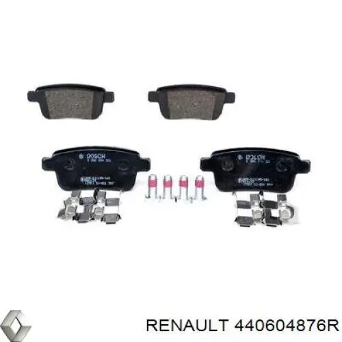 Comprar 440604876R Renault (RVI) Pastillas de freno traseras