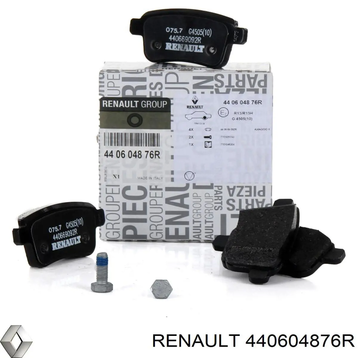 Pastillas traseras de freno Renault (RVI) 440604876R precio, desde 20,31 EUR