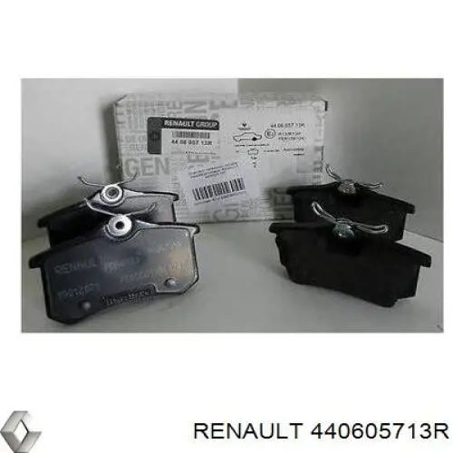 Pastillas de freno traseras Renault Megane 2 LM0, LM1