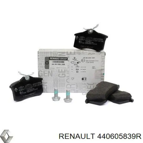 440605839R Renault (RVI) Pastillas freno traseras