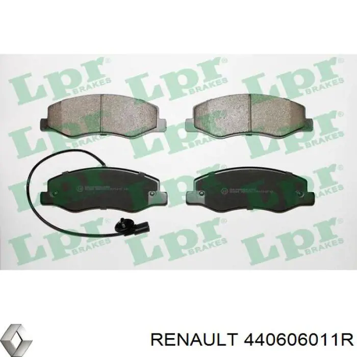 Pastillas traseras de freno Renault (RVI) 440606011R precio, desde 31,64 EUR