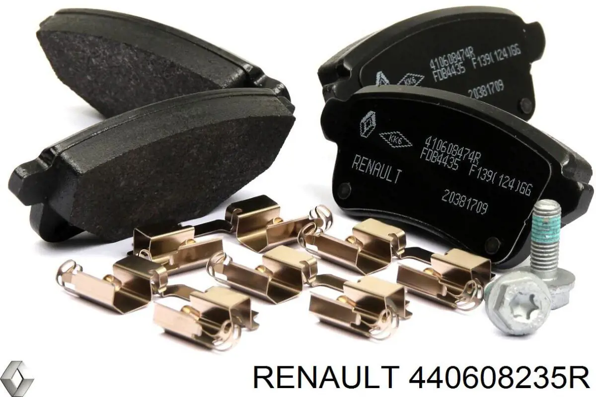 Comprar 440608235R Renault (RVI) Pastillas de freno traseras