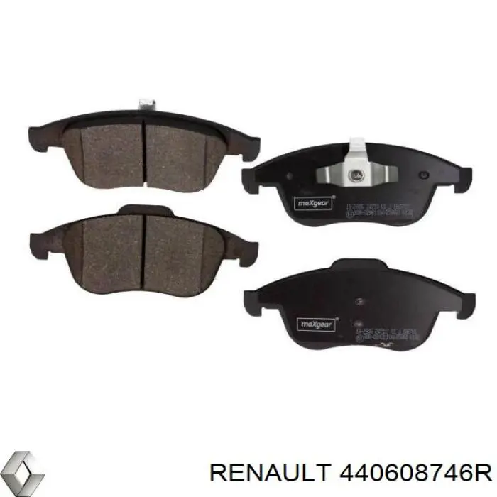 Pastillas freno delanteras Renault (RVI) 440608746R precio, desde 26,93 EUR
