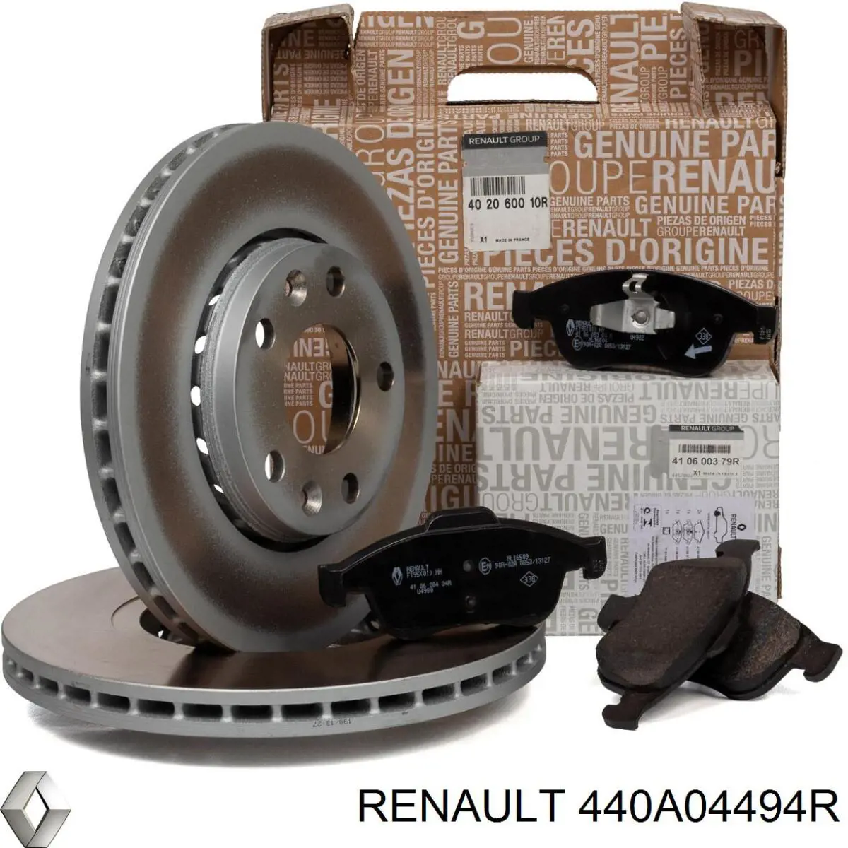 Comprar 440A04494R Renault (RVI) Juego de reparación de frenos traseros