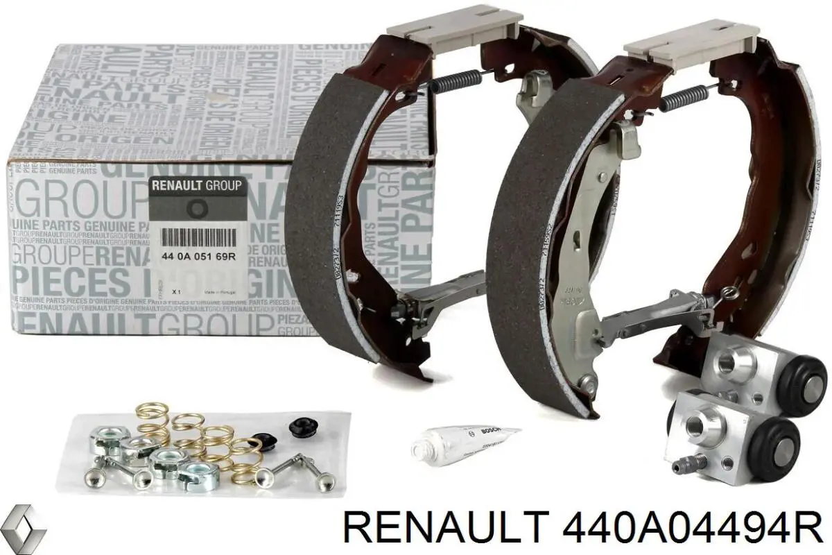 Juego de reparación de frenos traseros Renault (RVI) 440A04494R