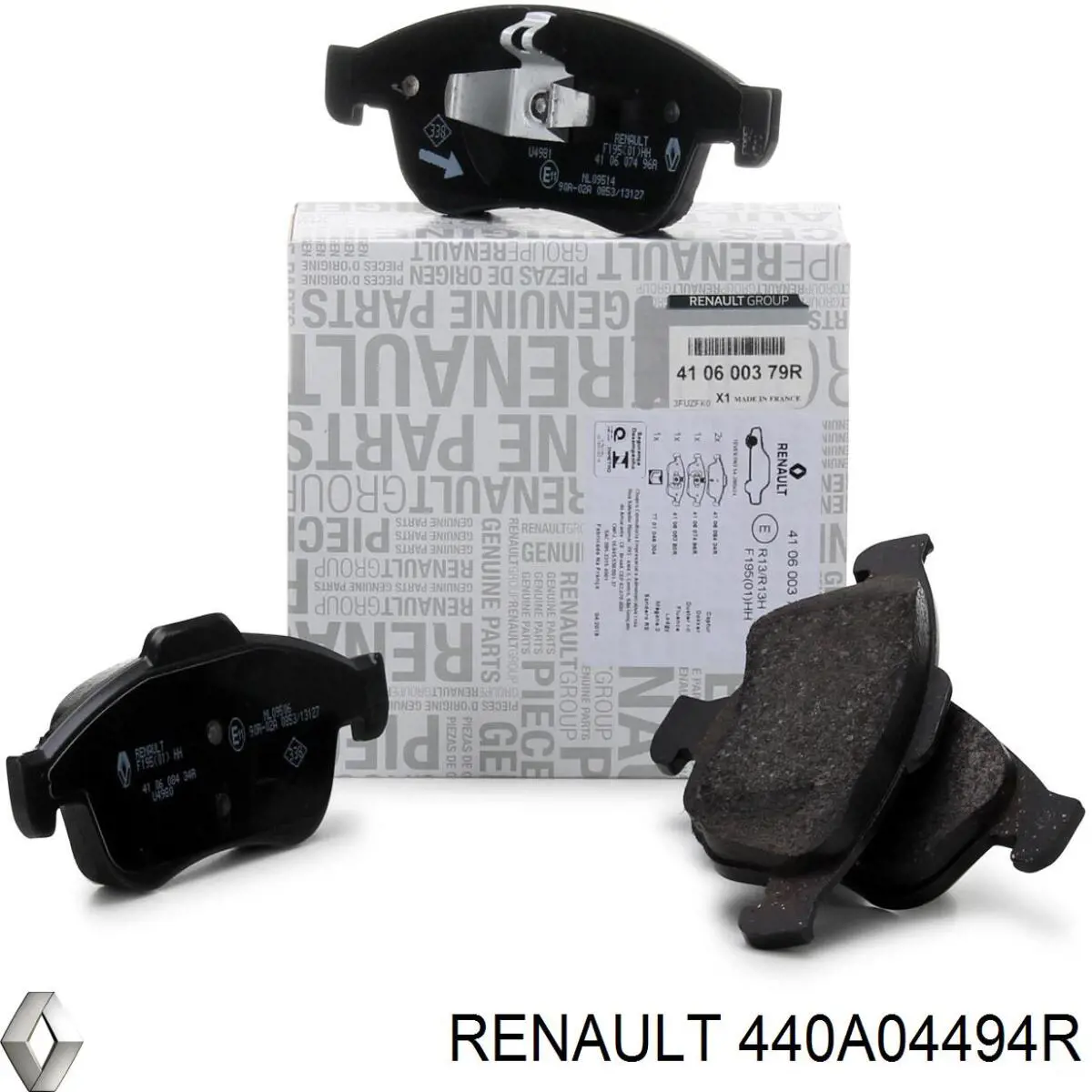 440A04494R Renault (RVI) Juego de reparación de frenos traseros