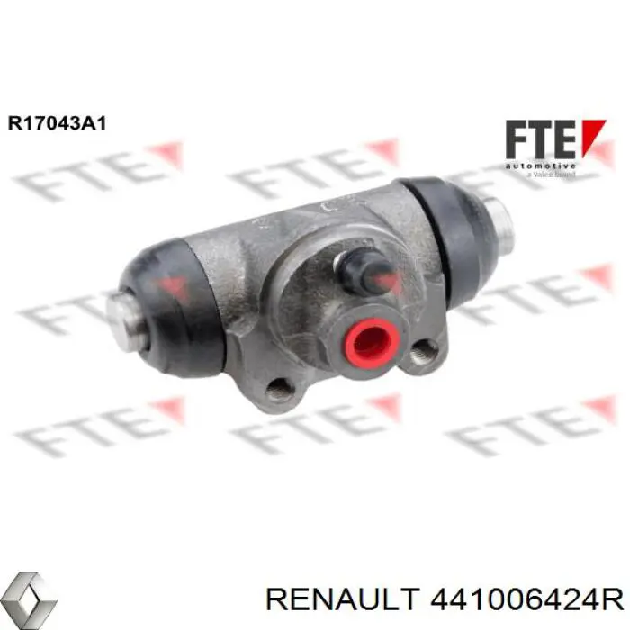 Cilindro de freno de rueda trasera Renault (RVI) 441006424R precio, desde 39,20 EUR
