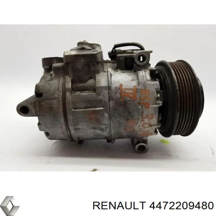 4472209480 Renault (RVI) compresor de aire acondicionado