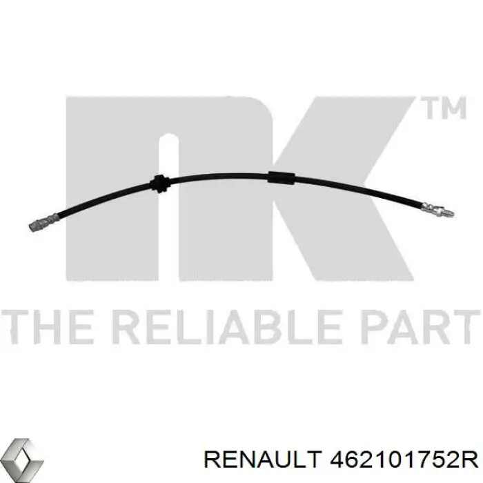 462101752R Renault (RVI) Manguera de freno trasera