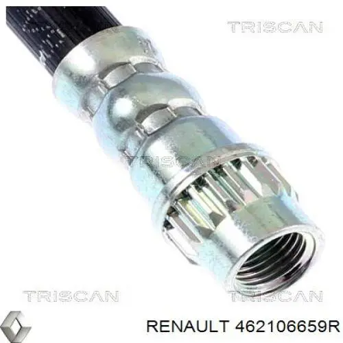 462106659R Renault (RVI) tubo flexible de frenos trasero