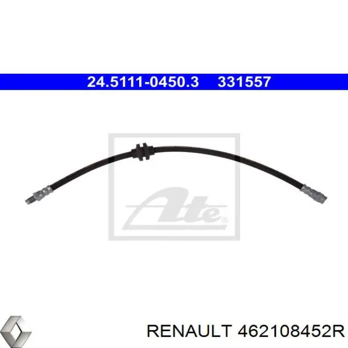 462108452R Renault (RVI) latiguillo de freno delantero