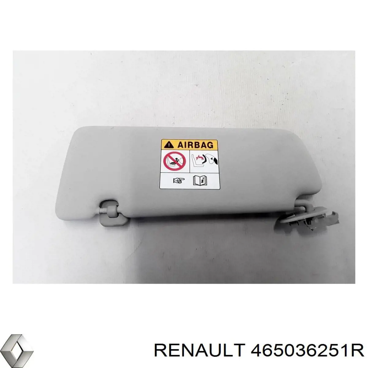 465036251R Renault (RVI) Pedal del embrague