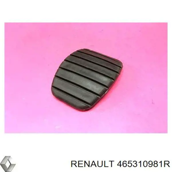 465310981R Renault (RVI) revestimiento del pedal, pedal de embrague