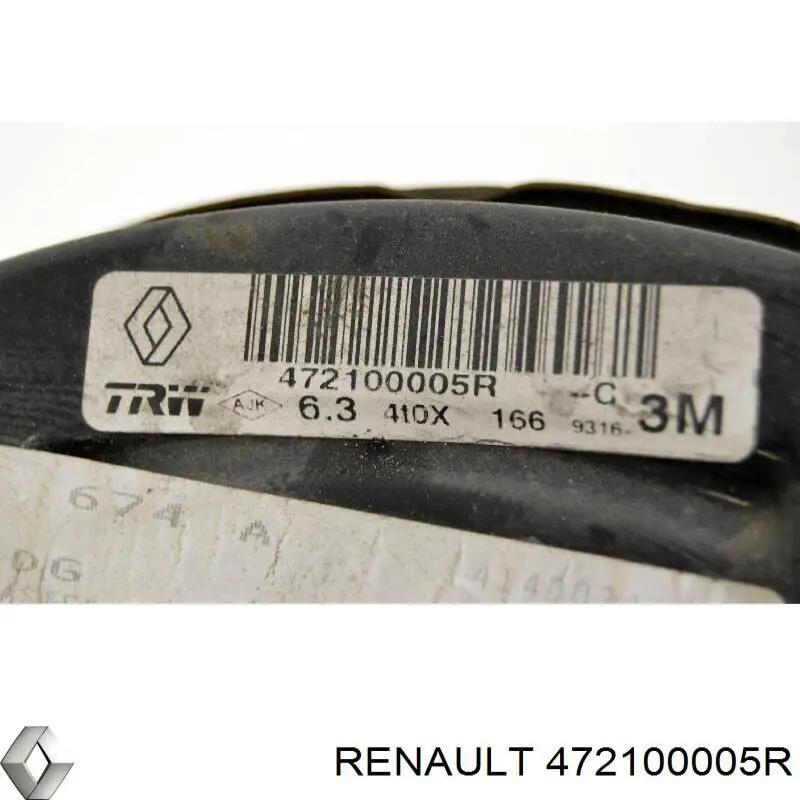 Servofreno para Renault Scenic GRAND III JZ0, JZ1