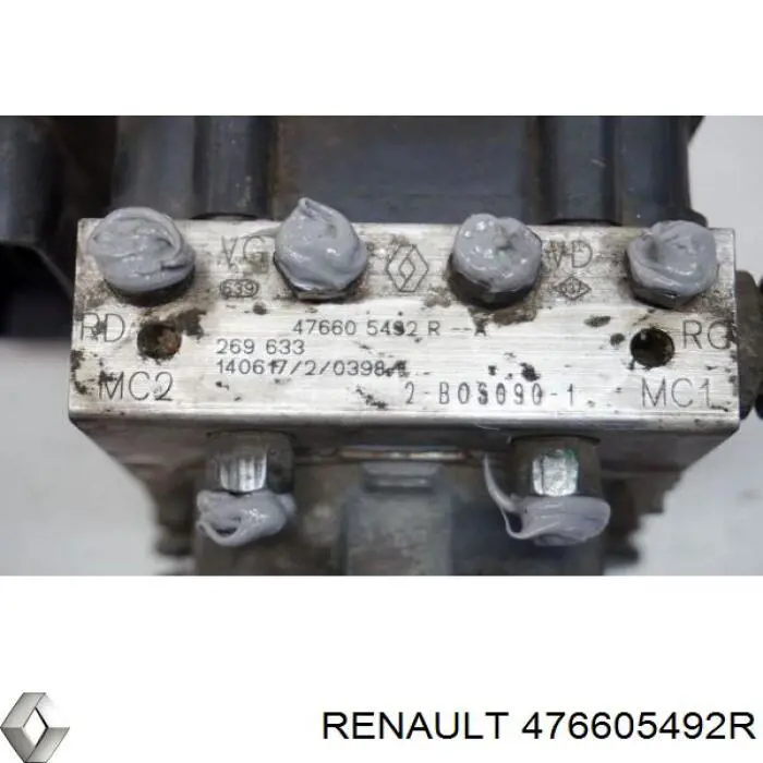 Módulo ABS 476605492R Renault (RVI)