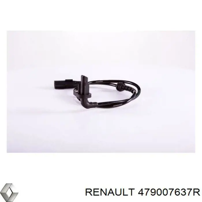 479007637R Renault (RVI) sensor abs trasero izquierdo