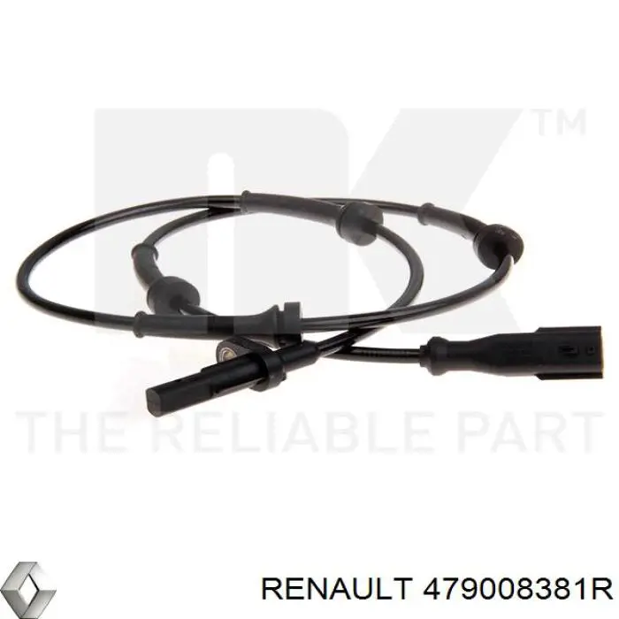 Comprar 479008381R Renault (RVI) Sensor ABS, rueda trasera